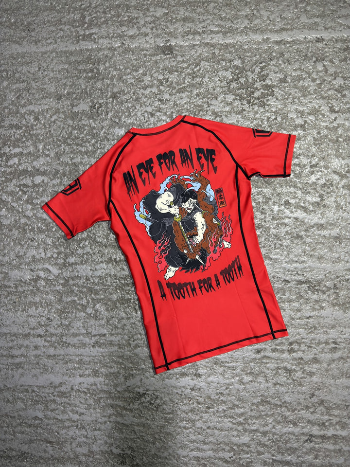 ExE | TxT Rashguard Red