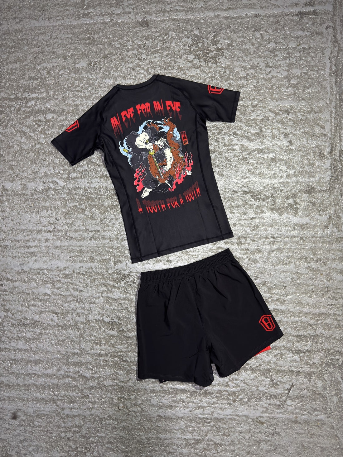 ExE | TxT Rashguard Black