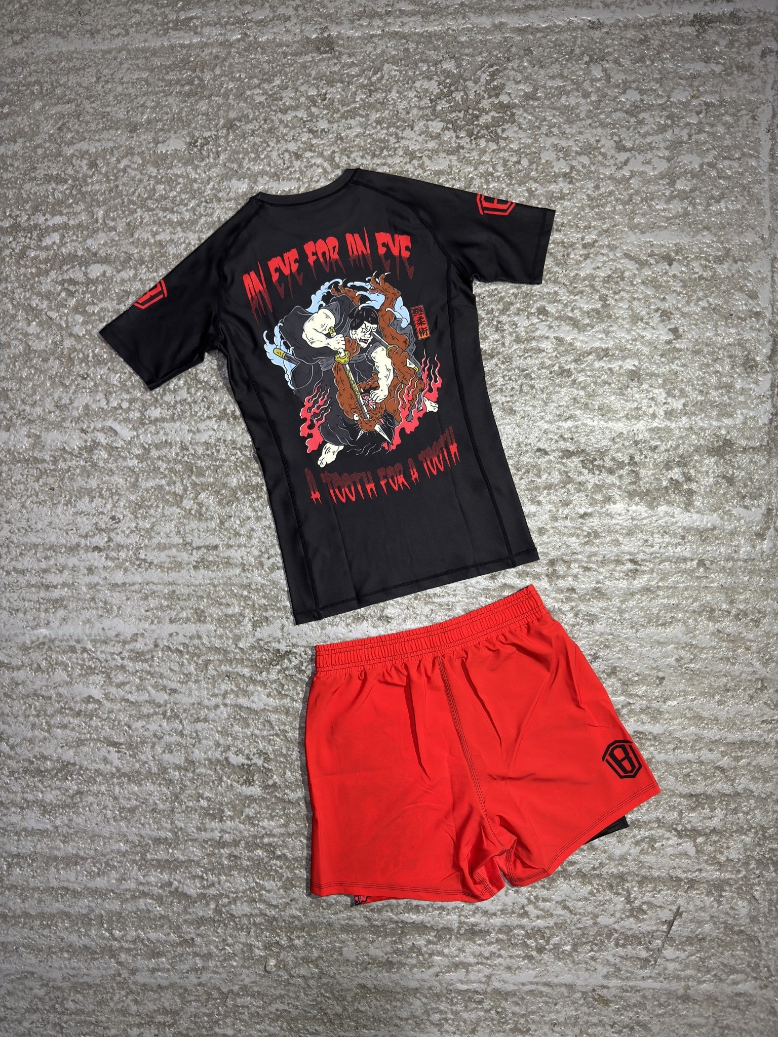 ExE | TxT Rashguard Black