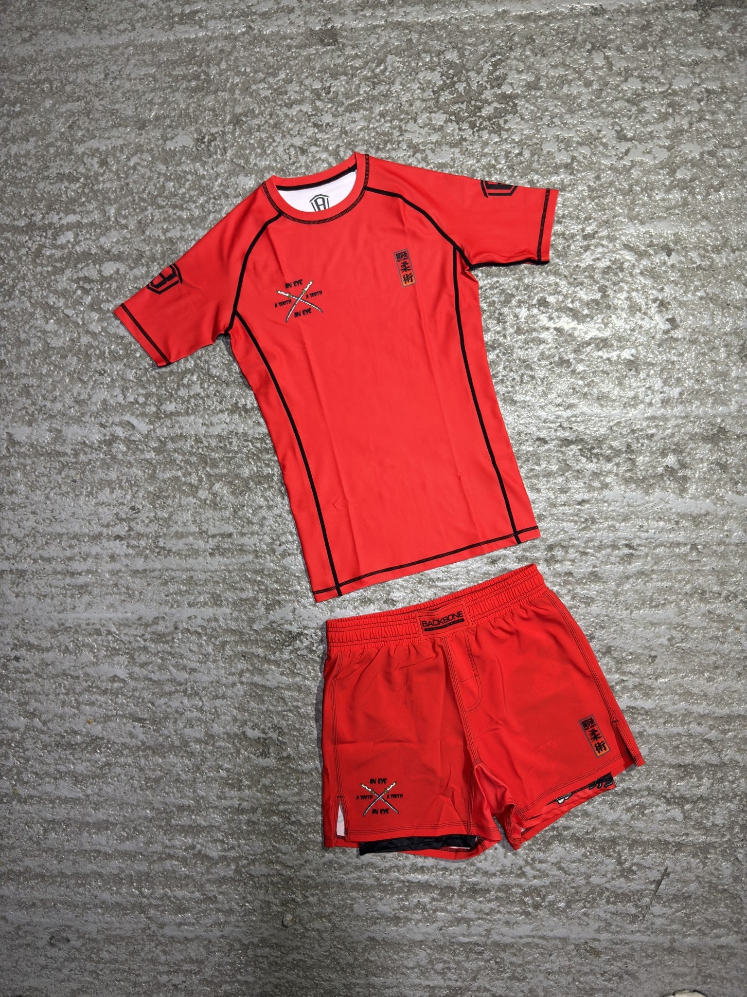 ExE | TxT Rashguard Red