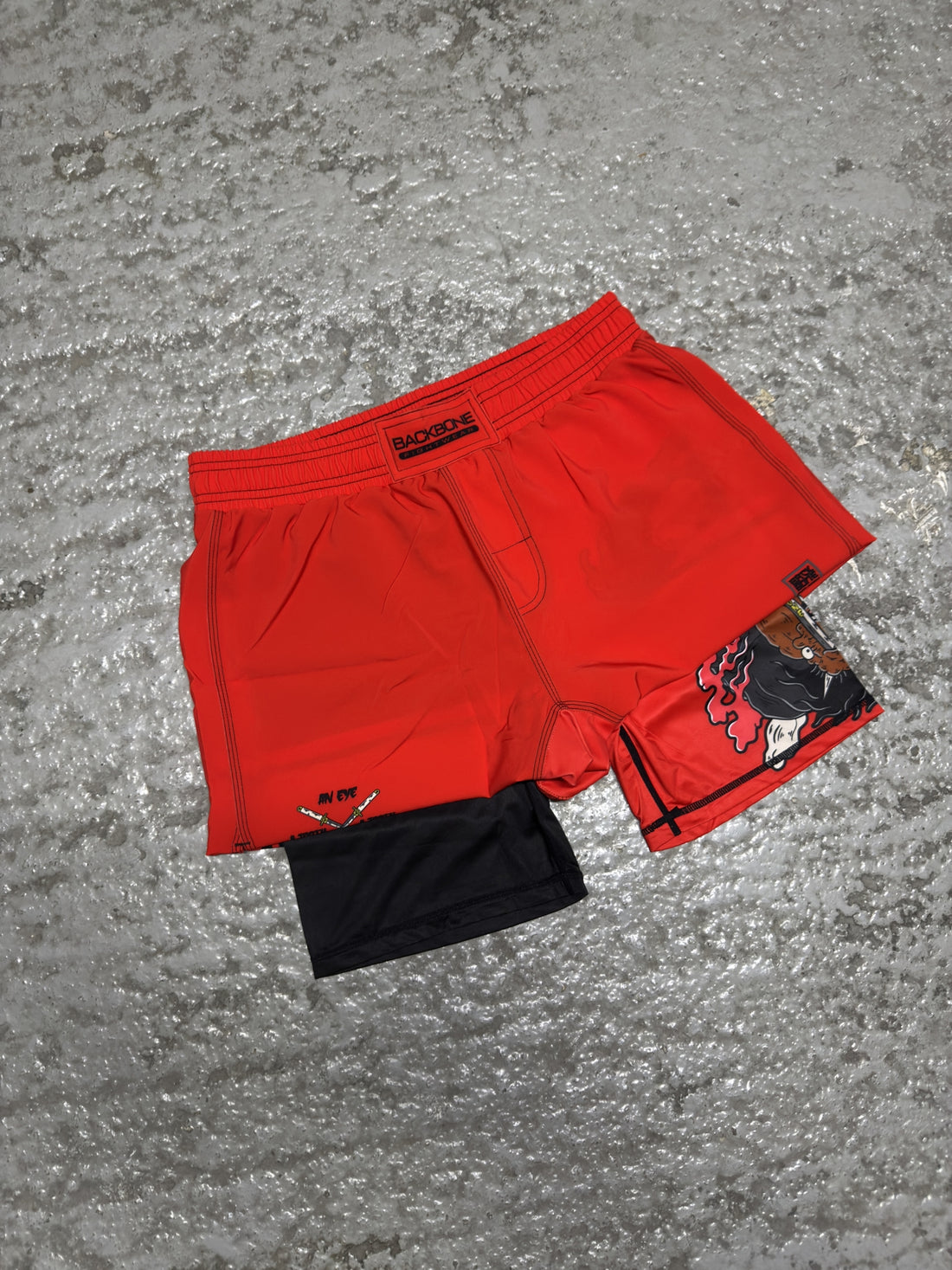 ExE | TxT Shorts Red